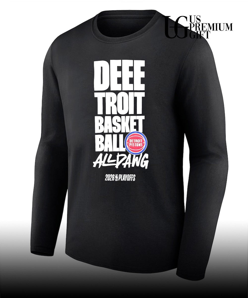 Detroit Pistons NBA Playoffs 2026 All Dawg shirt