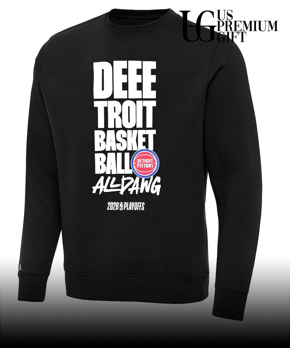 Detroit Pistons NBA Playoffs 2026 All Dawg shirt