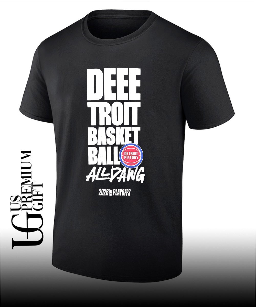 Detroit Pistons NBA Playoffs 2026 All Dawg shirt