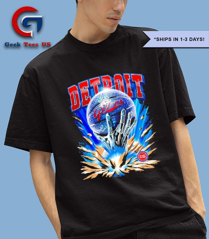 Detroit Pistons No Caller ID Kiwiclo Gator NBA shirt