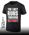 Detroit Pistons The East Runs Through Detroit shirt