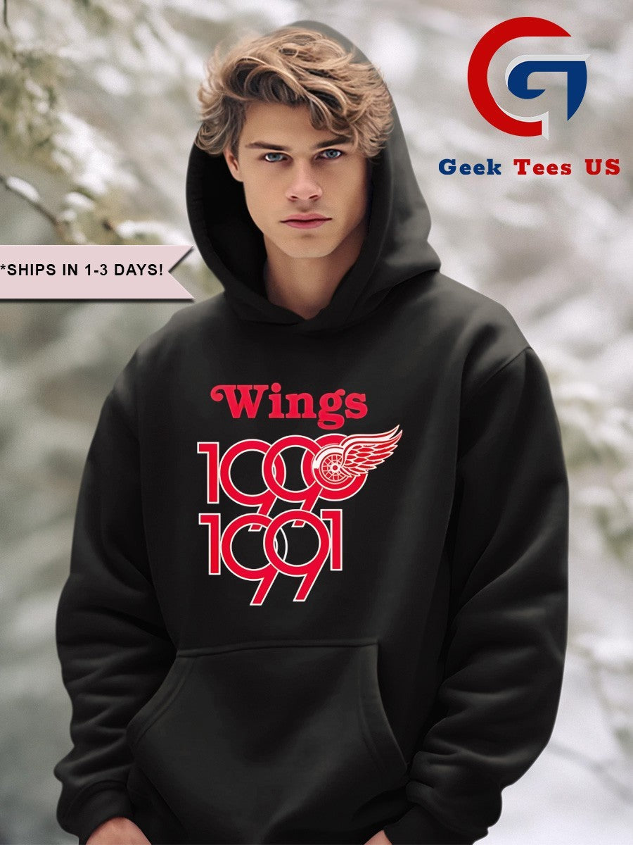 Detroit Red Wings 1990-1991 Sergei Fedorov shirt
