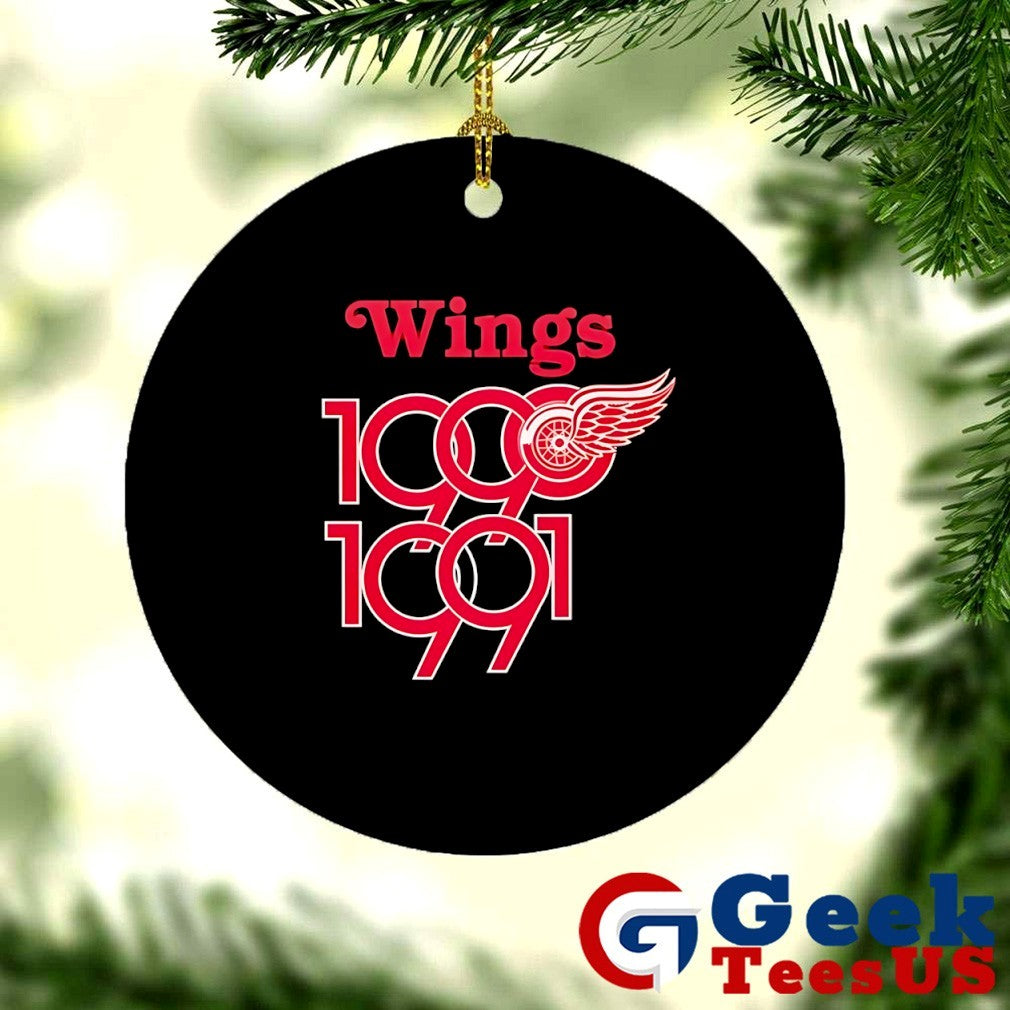 Detroit Red Wings 1990-1991 Sergei Fedorov shirt