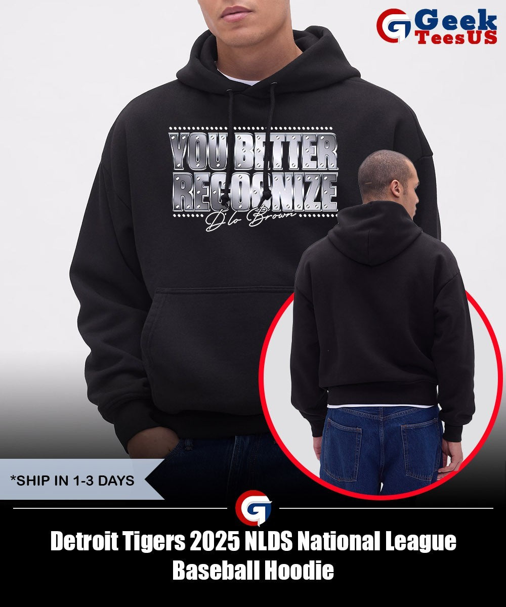 Detroit Tigers 2025 NLDS National League Baseball shirt