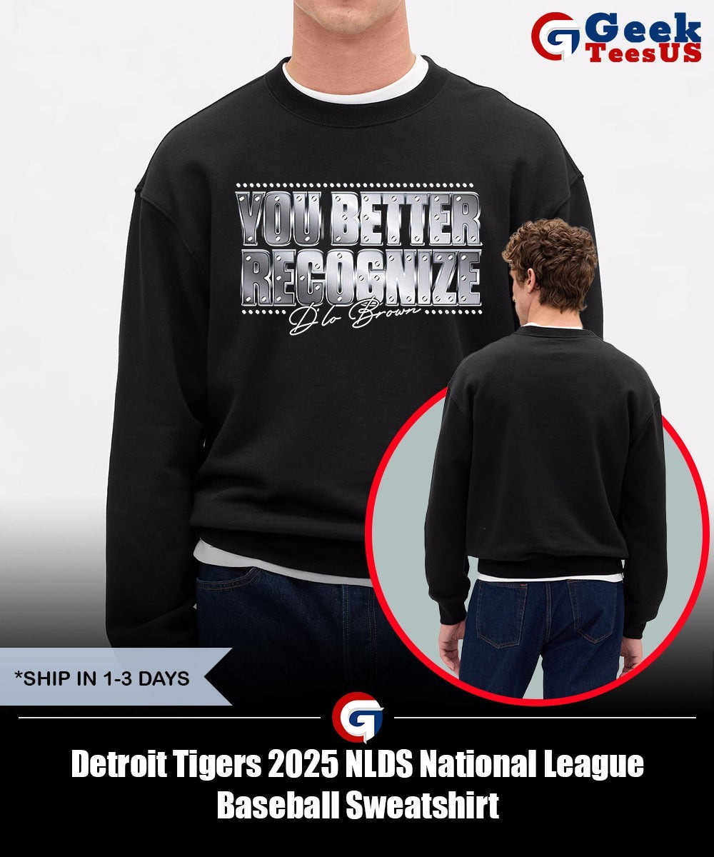 Detroit Tigers 2025 NLDS National League Baseball shirt