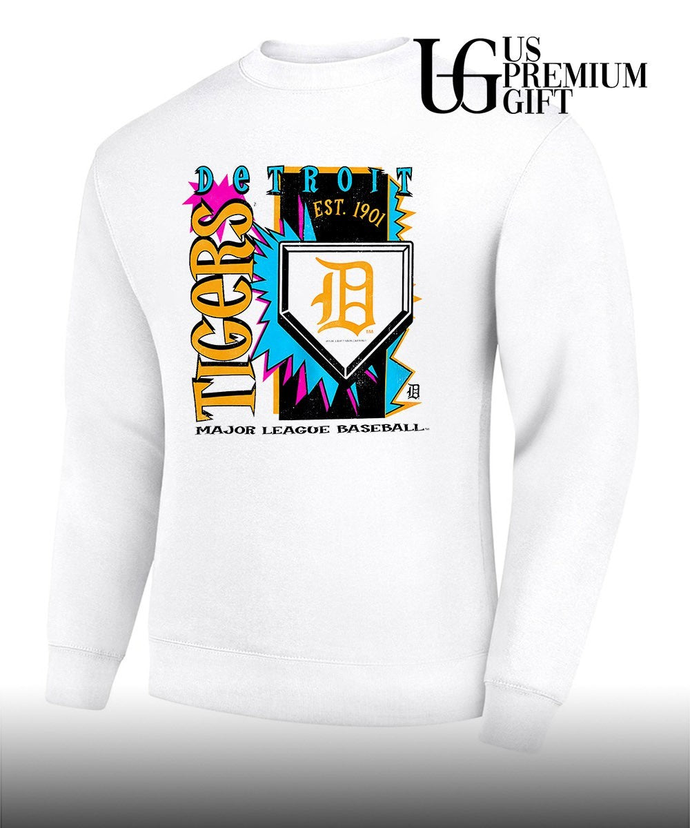 Detroit Tigers Major League baseball since 1901 Cooperstown Neon shirt