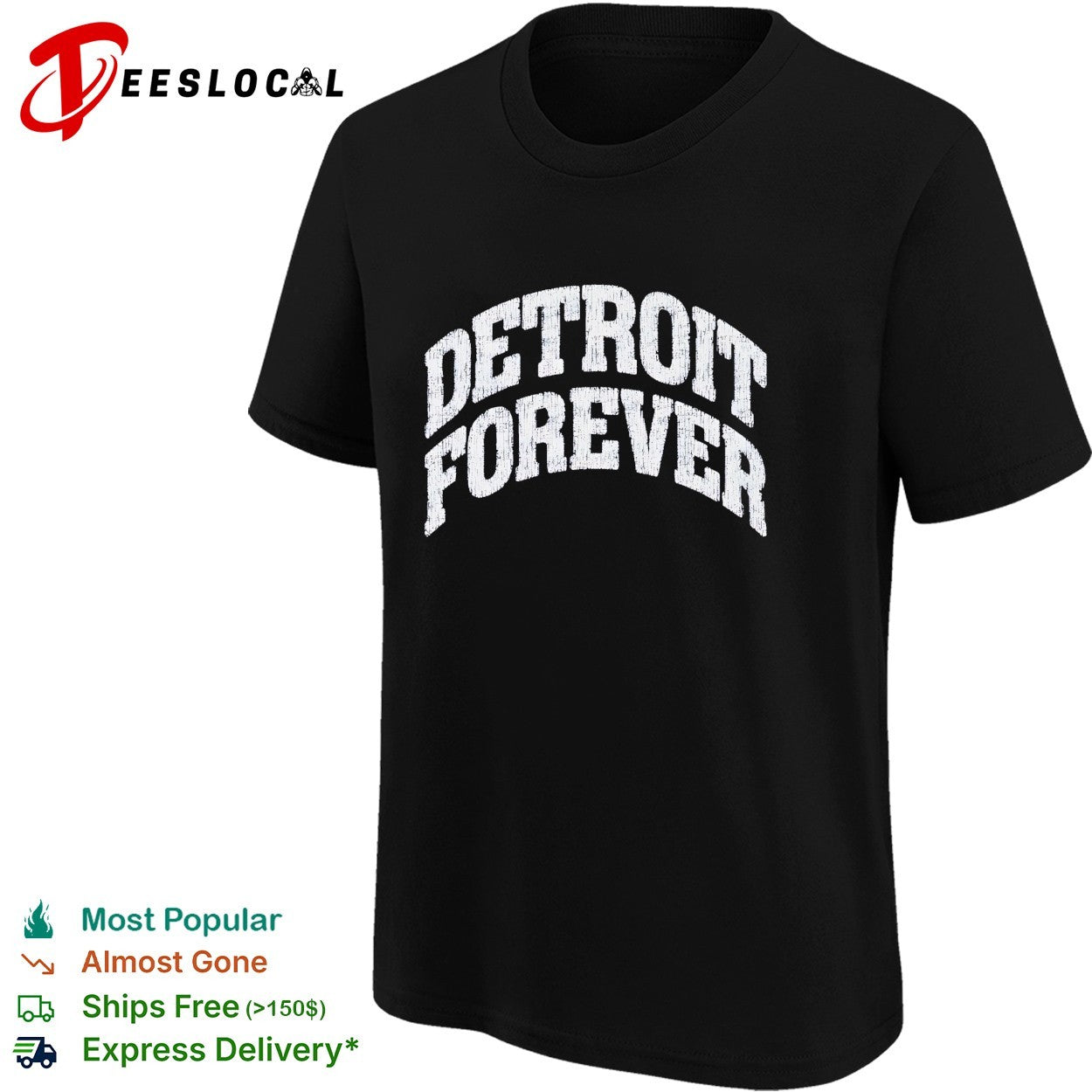 Detroit Tigers baseball forever shirt