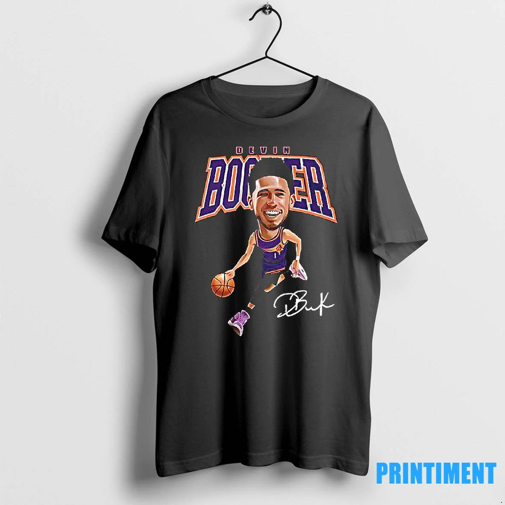 Devin Booker Phoenix Suns Nba Signature Cartoon Tshirts Sweater