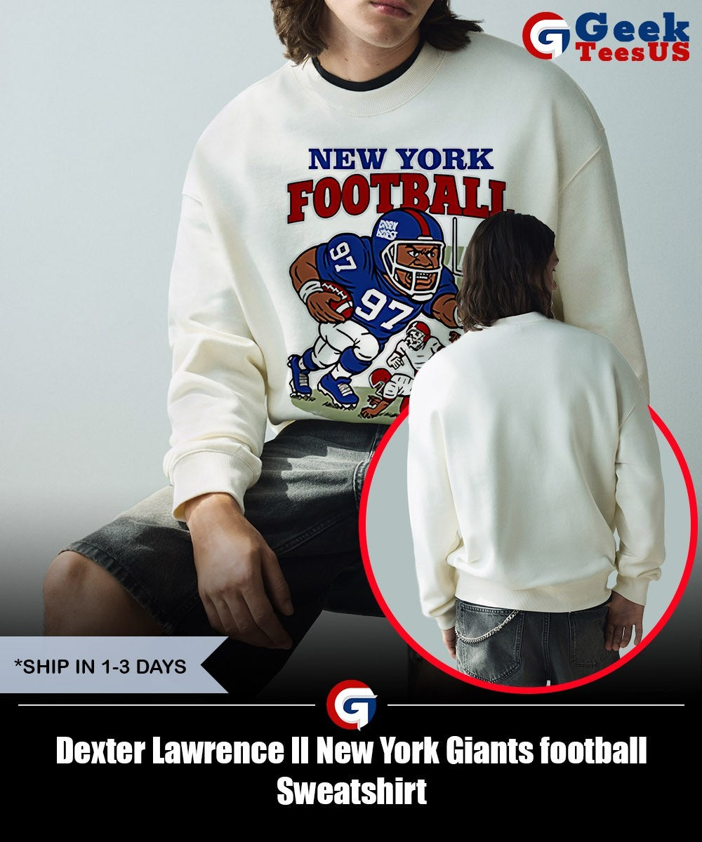 Dexter Lawrence II New York Giants football shirt