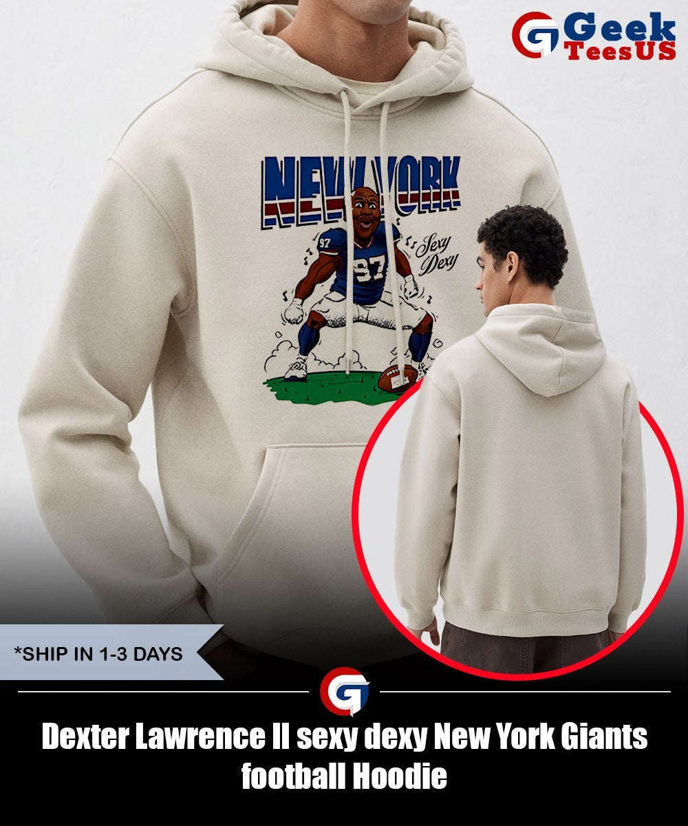 Dexter Lawrence II sexy dexy New York Giants football shirt