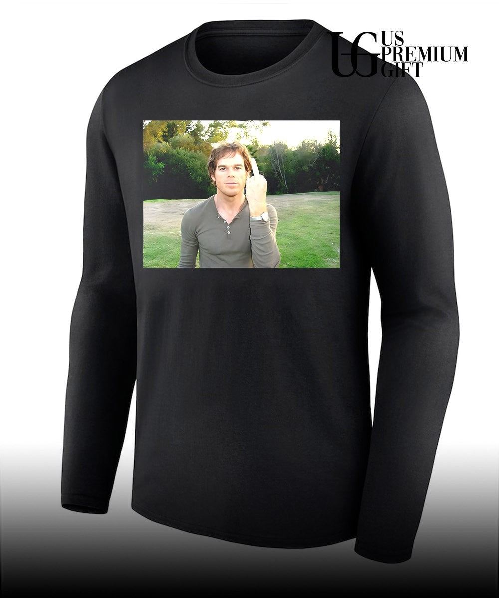 Dexter Morgan middle finger shirt