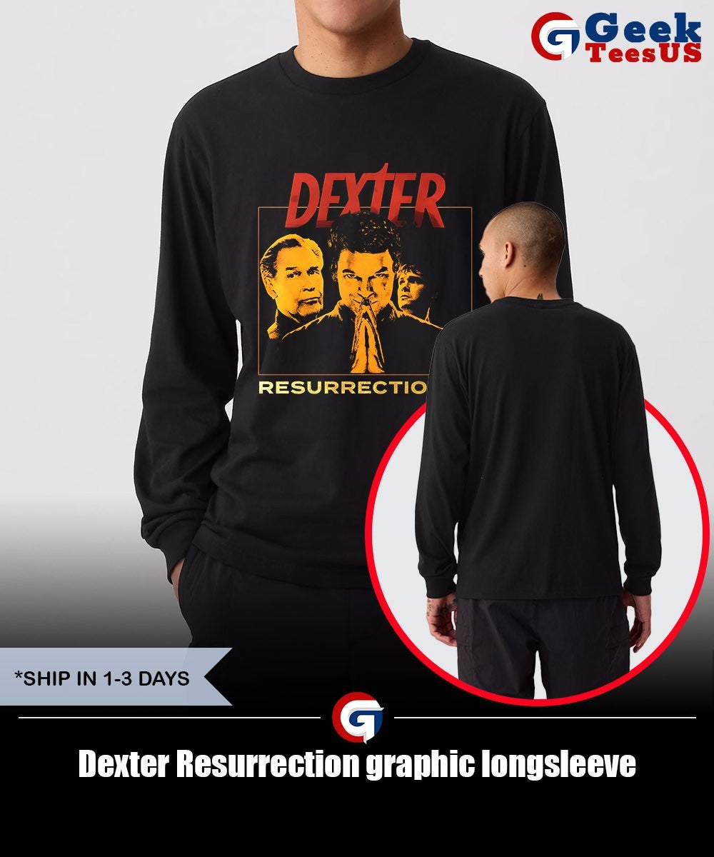 Dexter Resurrection graphic shirt