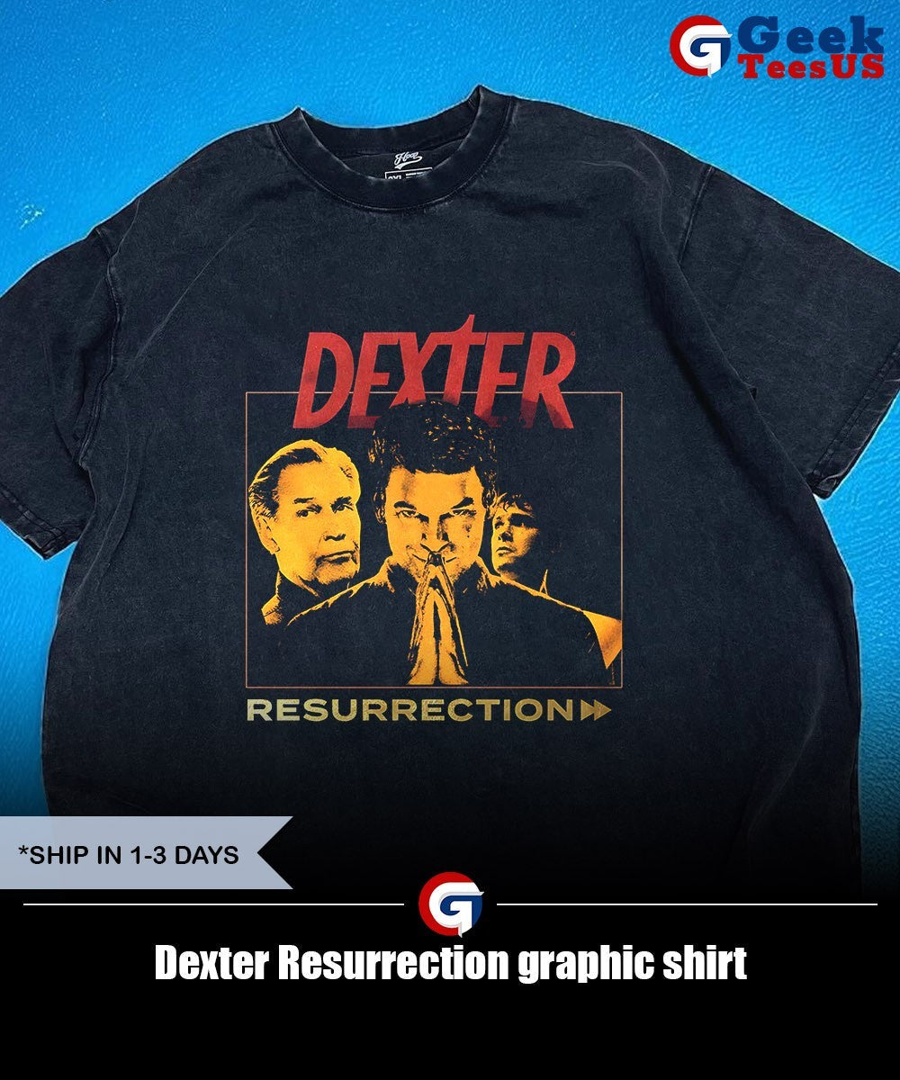 Dexter Resurrection graphic shirt