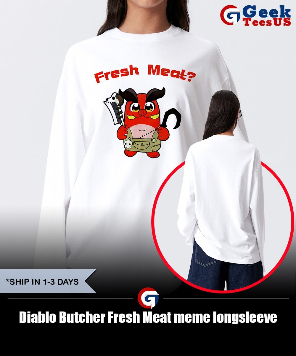 Diablo Butcher Fresh Meat meme shirt