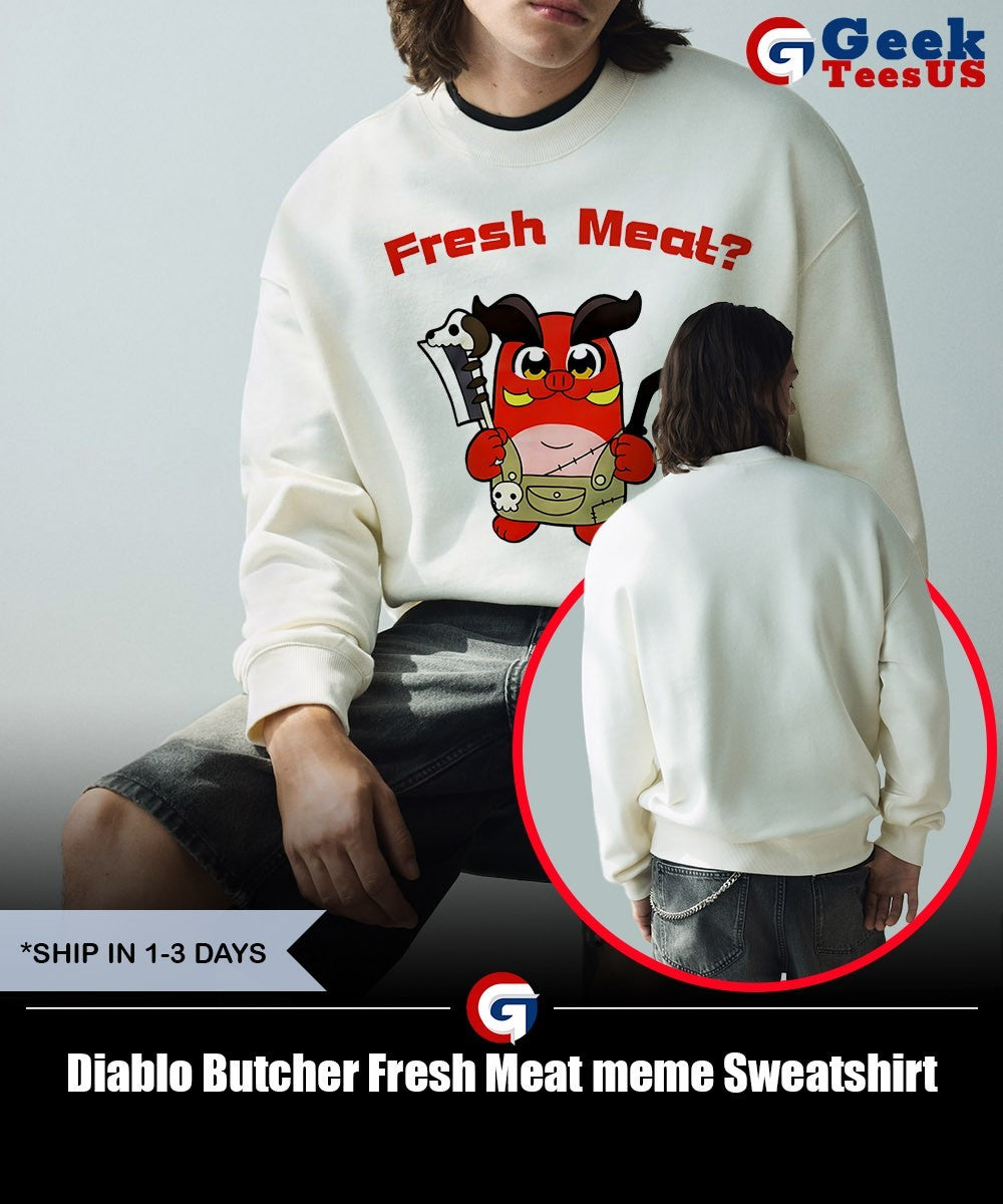 Diablo Butcher Fresh Meat meme shirt