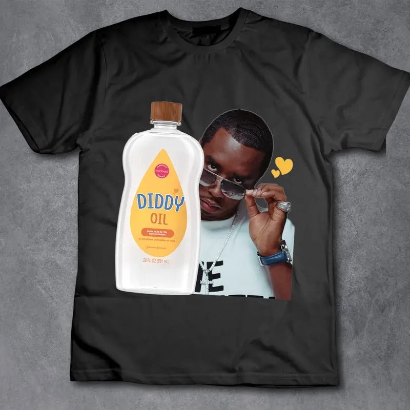 Diddy Baby Oil Funny Shirt, DD Party Ain't No Party Like Diddy Party Unisex Shirt