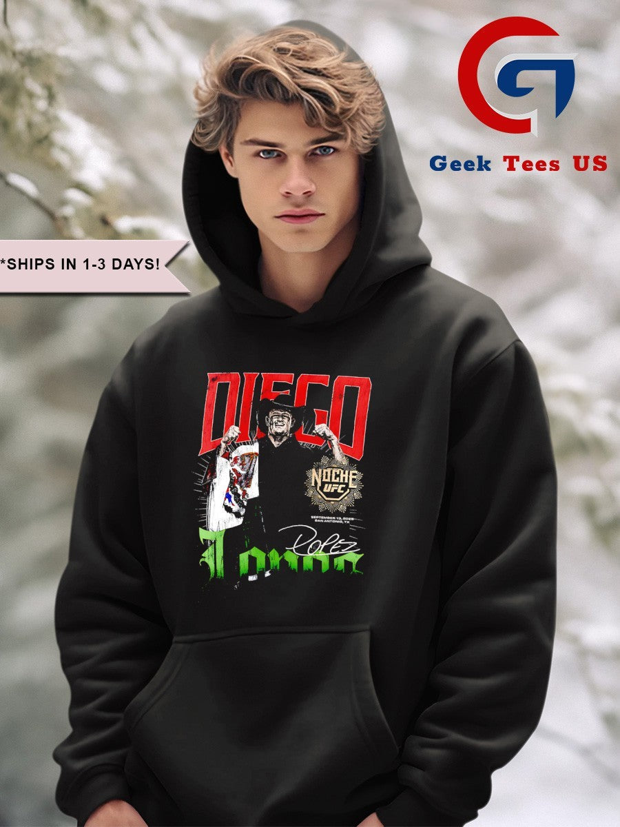 Diego Lopes UFC signature graphic T-shirt