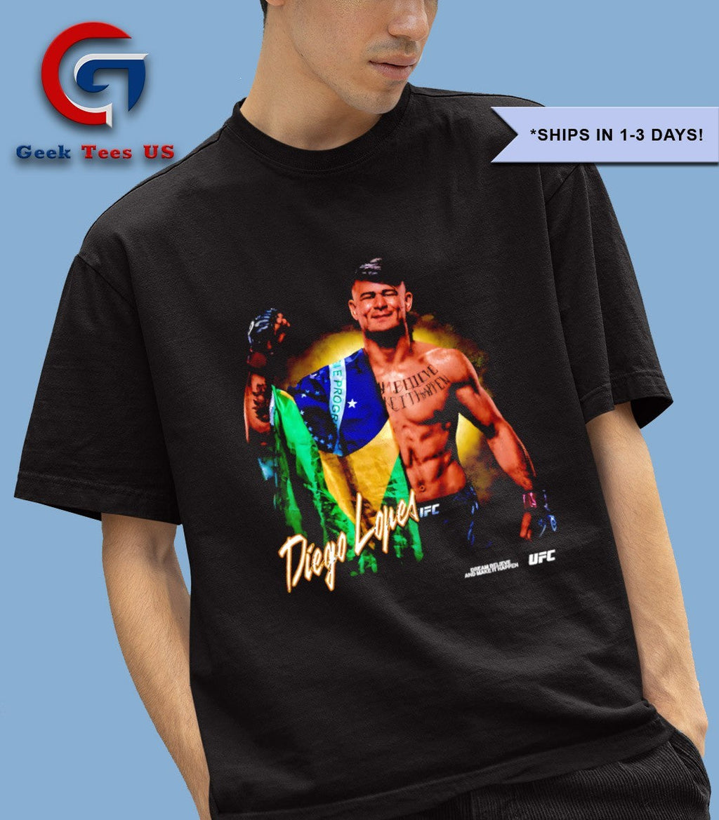 Diego Lopes make it happen boxy shirt