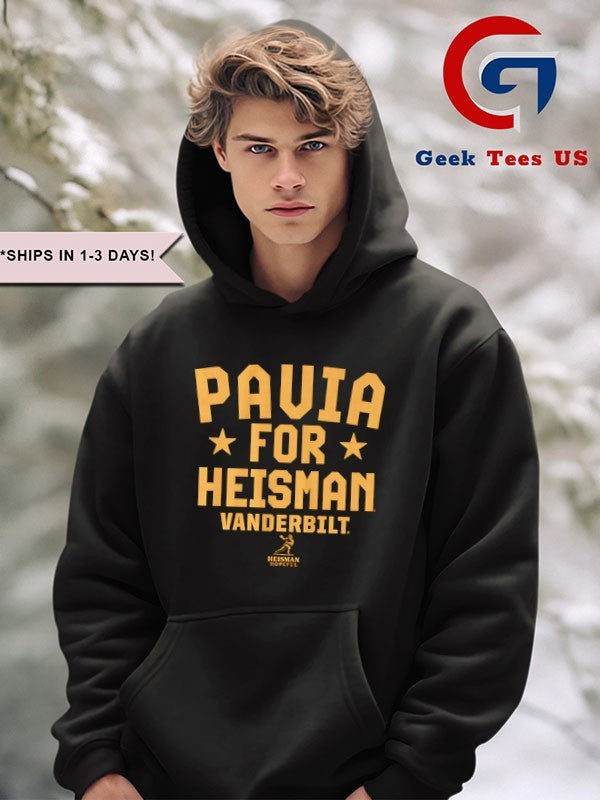 Diego Pavia for Heisman Vanderbilt Commodores football Heisman Hopeful shirt
