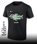 Different Here Boston Celtics Basketball 2026 NBA Playoffs Mantra shirt