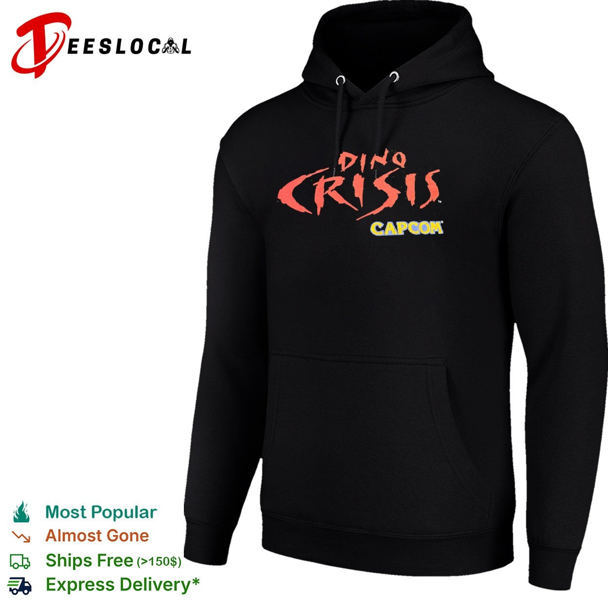 Dino Crisis Capcom Logo Survival Horror shirt