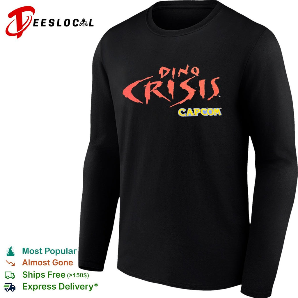 Dino Crisis Capcom Logo Survival Horror shirt