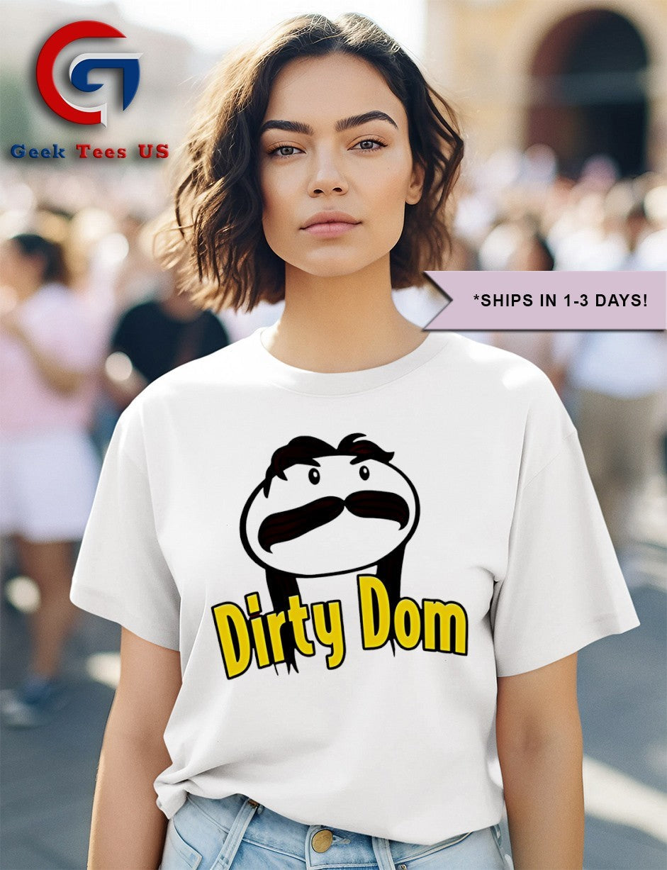 Dirty Dom Pringles logo shirt