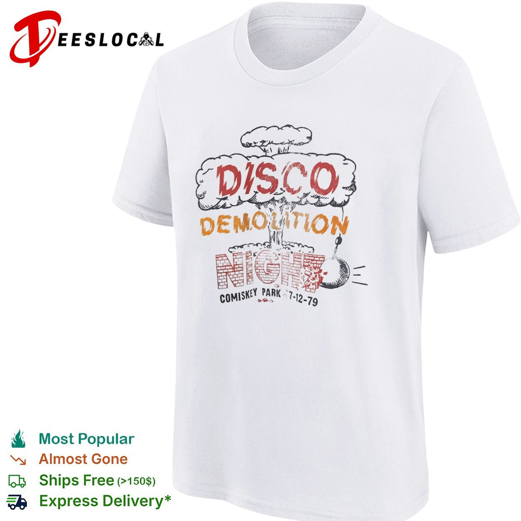 Disco Demolition Night Comiskey Park 7-12-79 shirt