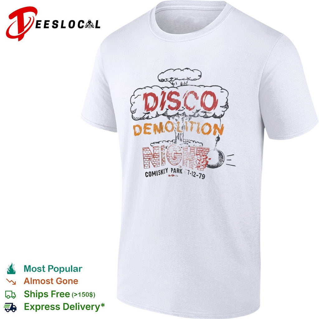 Disco Demolition Night Comiskey Park 7-12-79 shirt