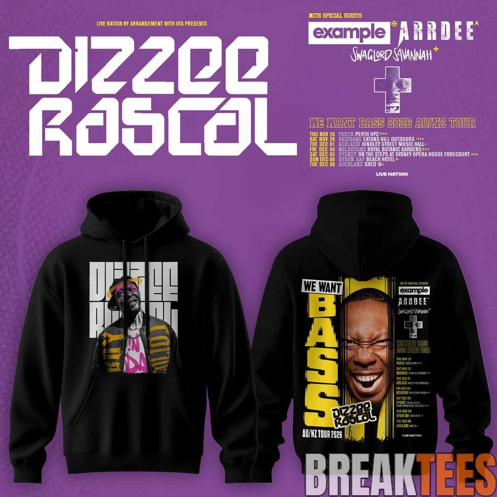 Dizzee Rascal – We Want Bass Hoodie
