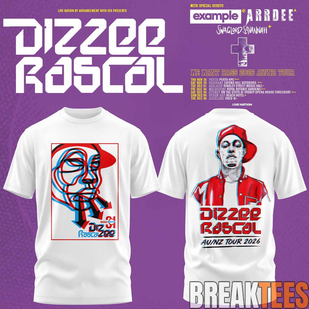 Dizzee Rascal – We Want Bass T-Shirt