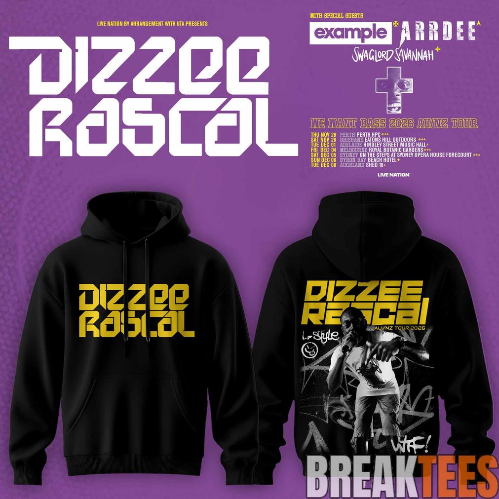 Dizzee Rascal – We Want Bass Hoodie