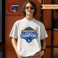 Dodgers back to back World Champions 2025 logo shirt