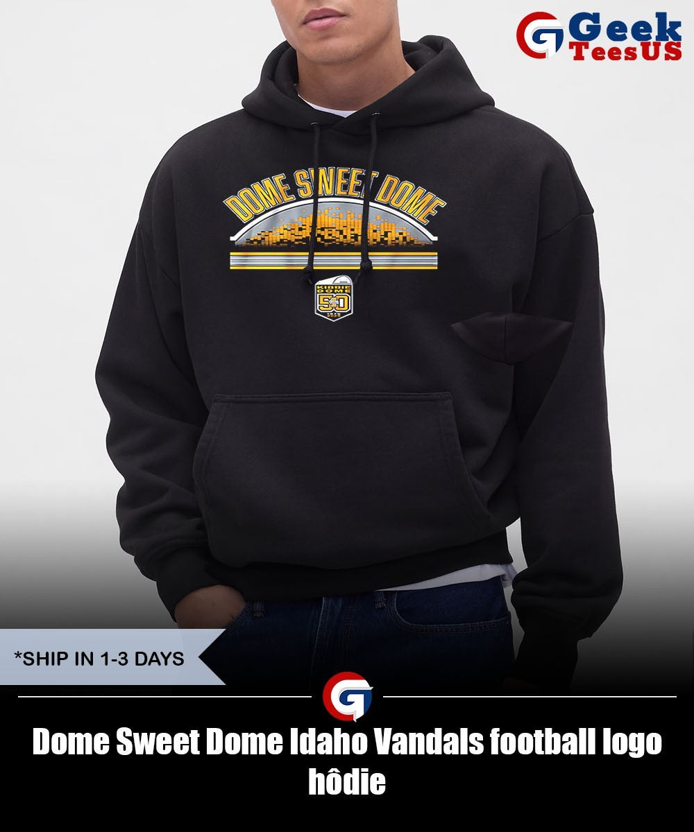 Dome Sweet Dome Idaho Vandals football logo shirt