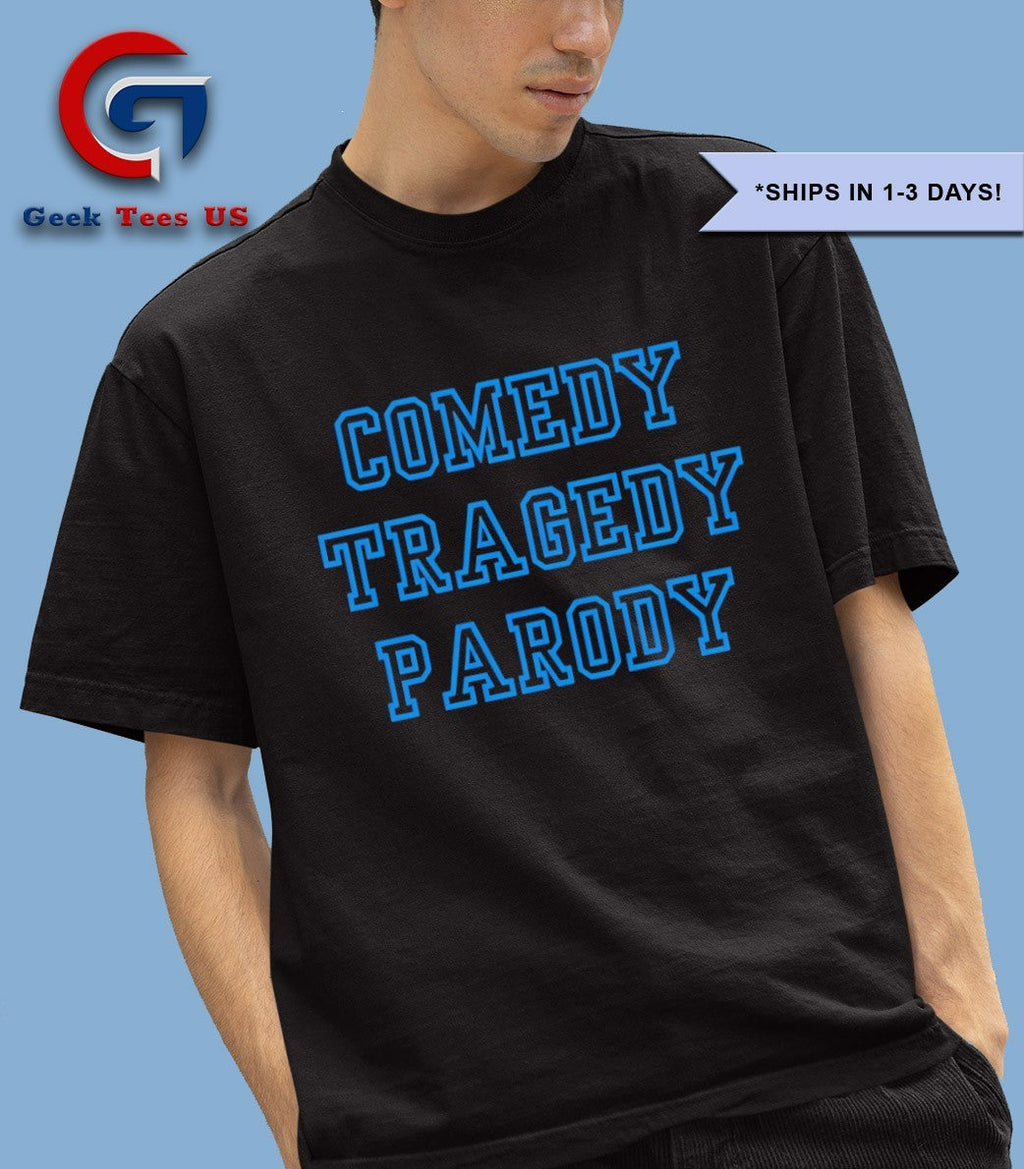 Dominic Fike Comedy Tragedy Parody T-shirt