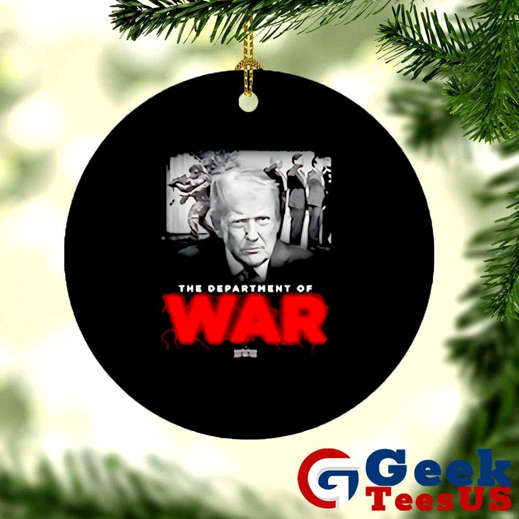 Donald Trump Department of War Political graphic 2025 shirt