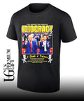 Donald Trump and JD Vance The Horrifying Sequel Idiocracy Part 2 Political Satire shirt