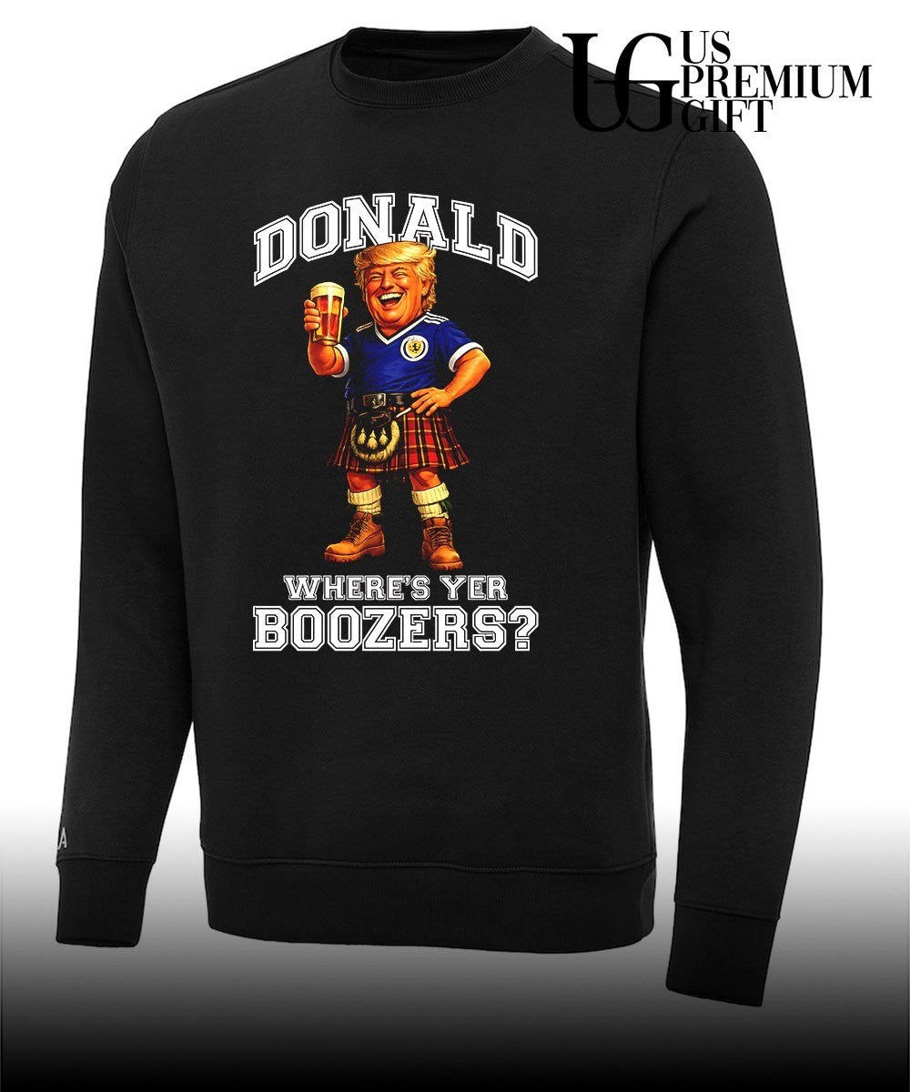 Donald Where’s Yer Boozers Scotland World Cup 2026 Football shirt