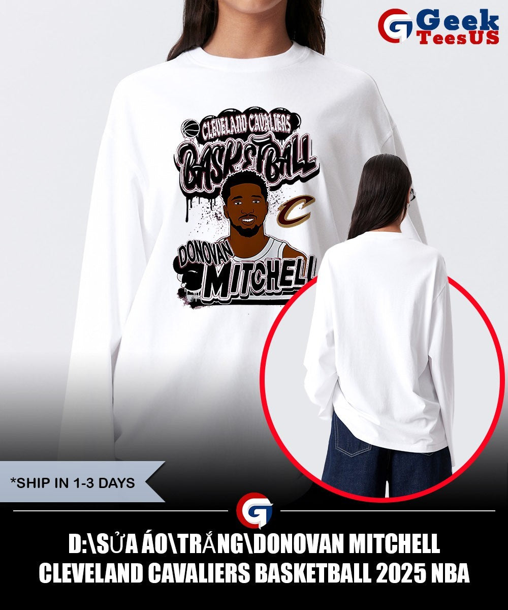 Donovan Mitchell Cleveland Cavaliers basketball 2025 NBA shirt