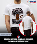 Donovan Mitchell Cleveland Cavaliers basketball 2025 NBA shirt