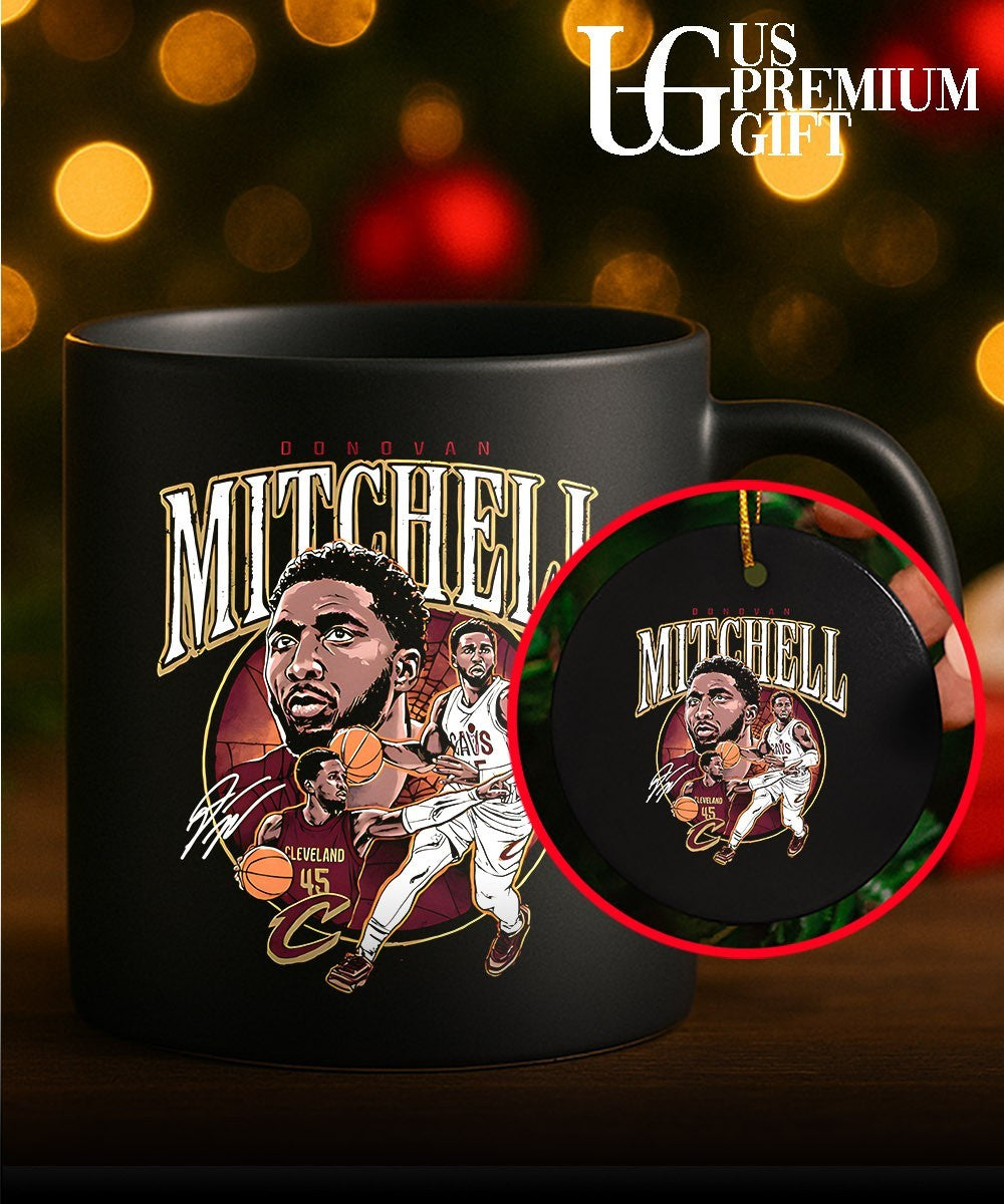 Donovan Mitchell Cleveland Cavaliers basketball Trio signature shirt