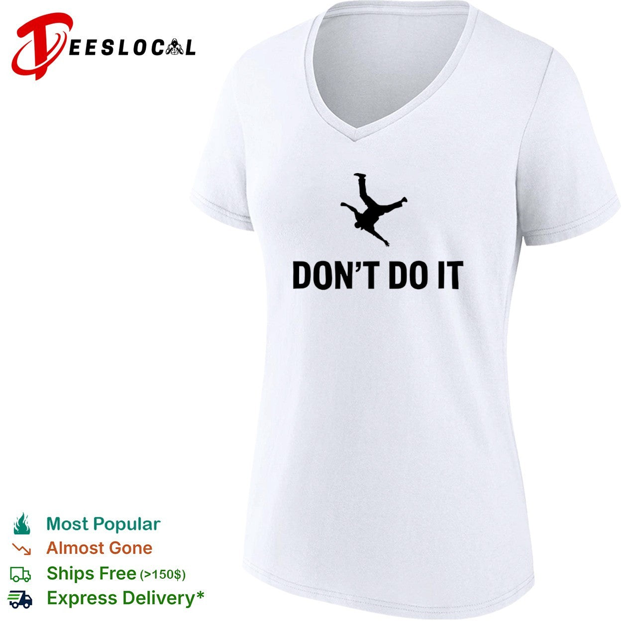 Don’t Do It Falling Man Silhouette suicide prevention shirt