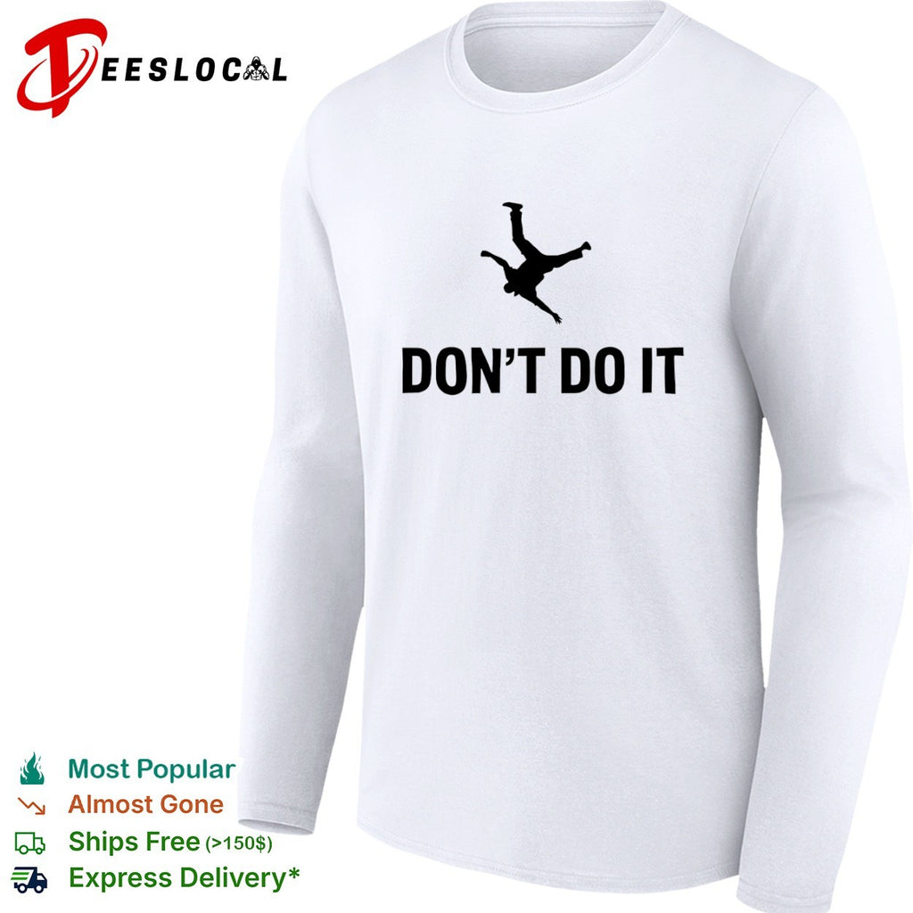 Don’t Do It Falling Man Silhouette suicide prevention shirt