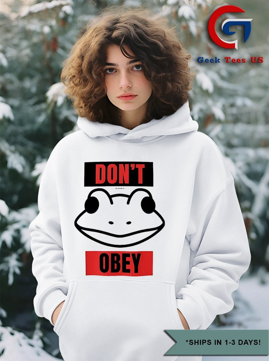 Don’t Obey Portland Frog Resistance shirt