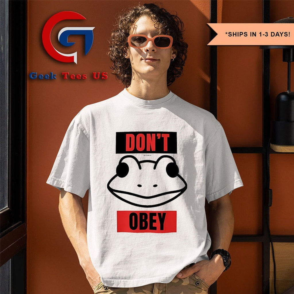 Don’t Obey Portland Frog Resistance shirt