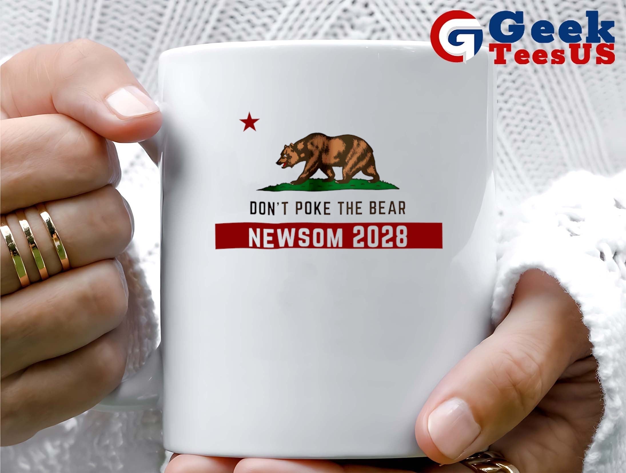 Don’t poke the bear Gavin Newsom for President 2028 Resist shirt