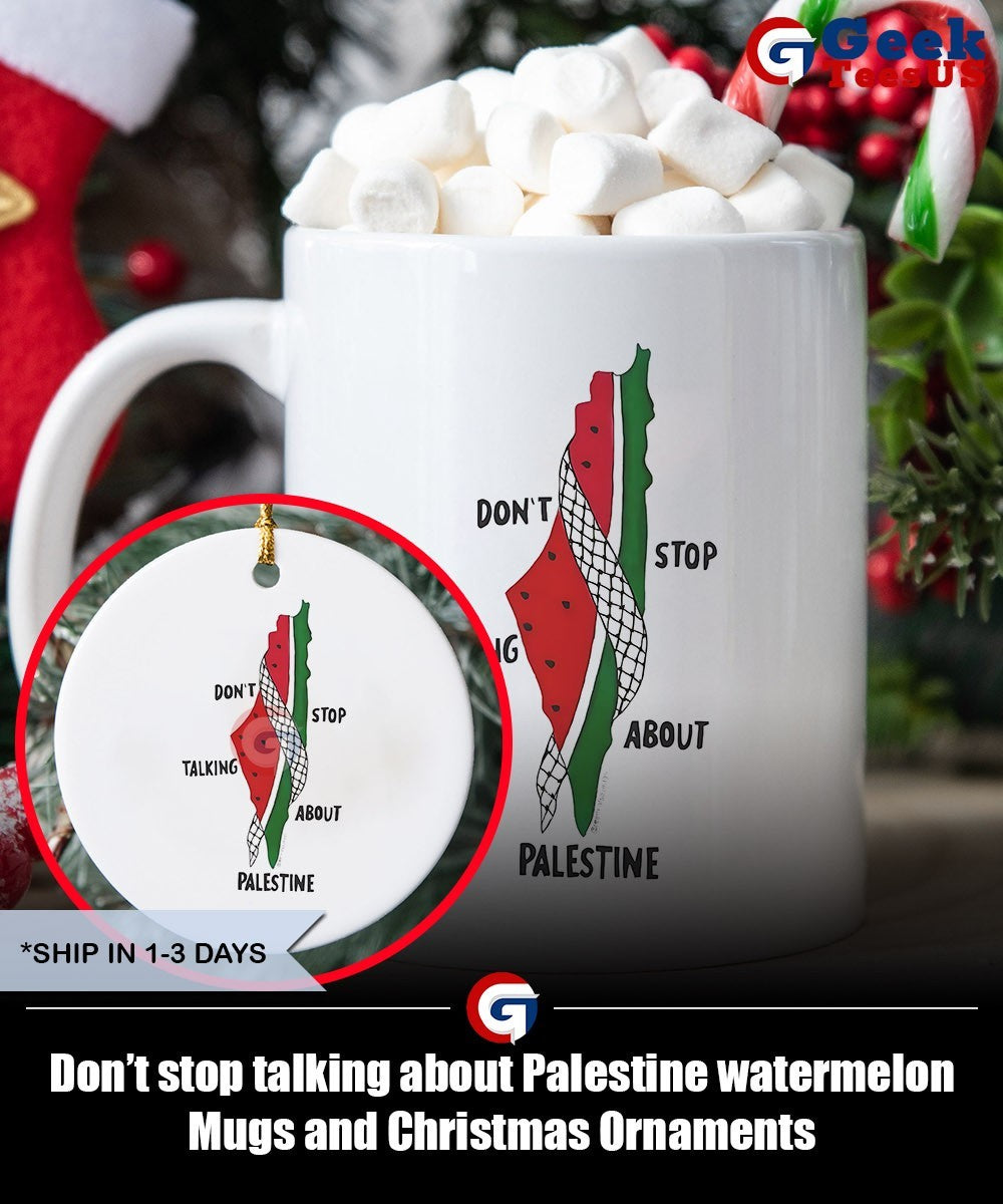 Don’t stop talking about Palestine watermelon shirt