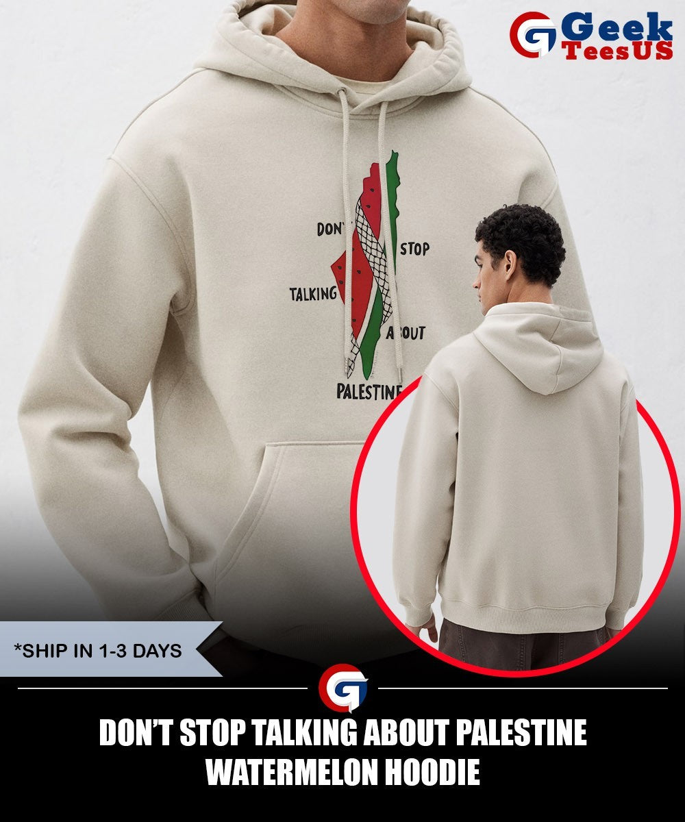 Don’t stop talking about Palestine watermelon shirt