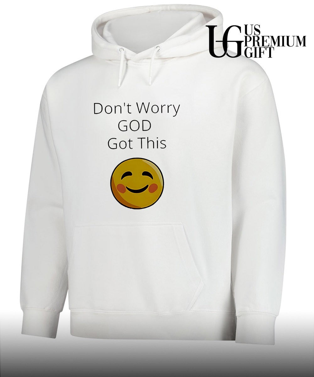 Don’t worry god got this smiley face shirt