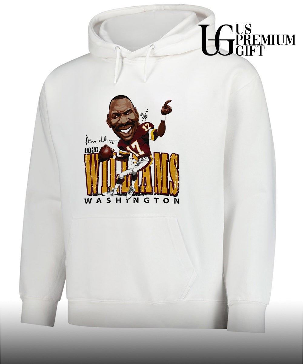 Doug Williams Washington Commanders MLB signature caricature shirt